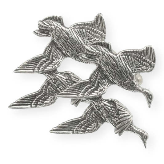 Duck Cufflinks Made of English Pewter With Gift Box