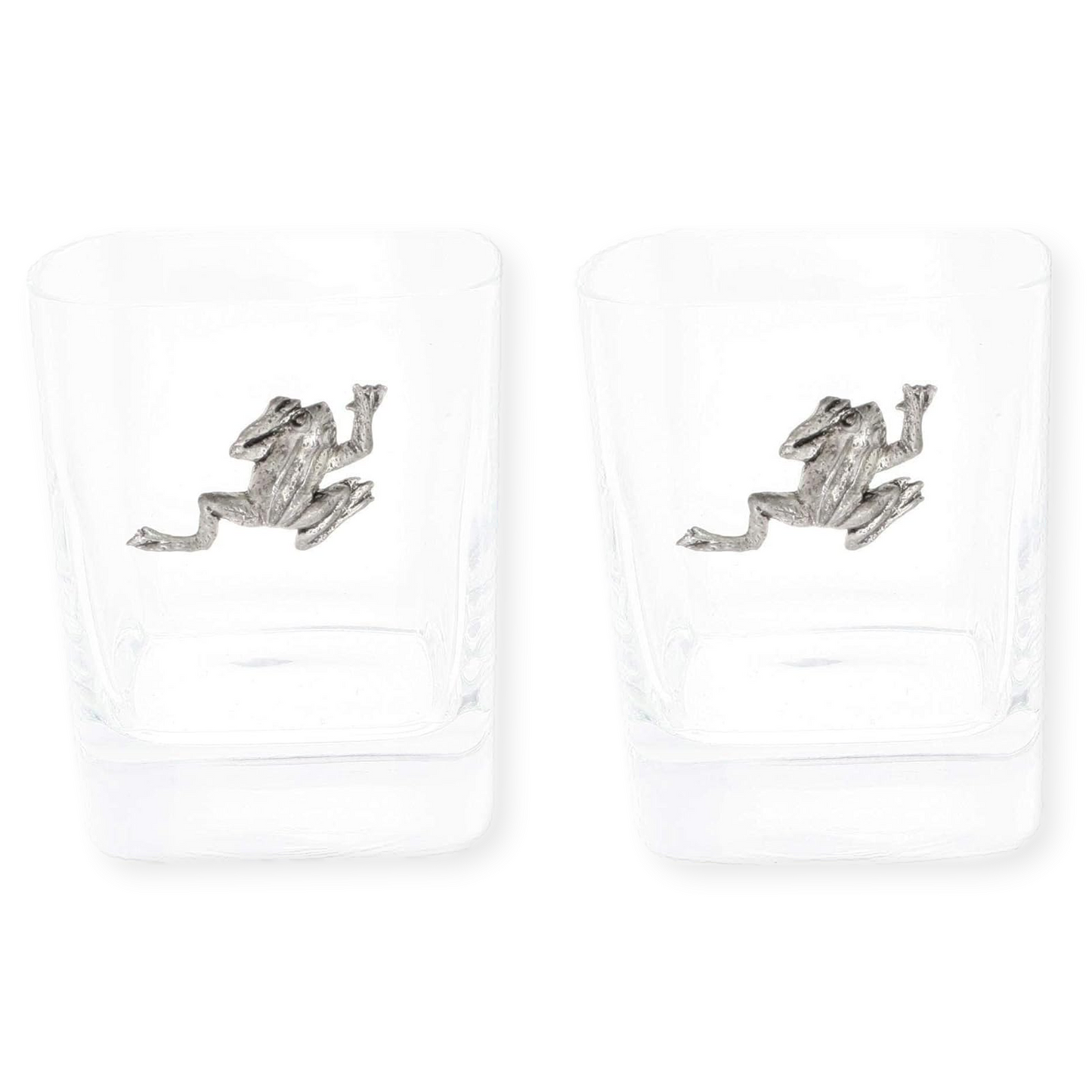 Riverbank Animals Pair of Glass Tumblers