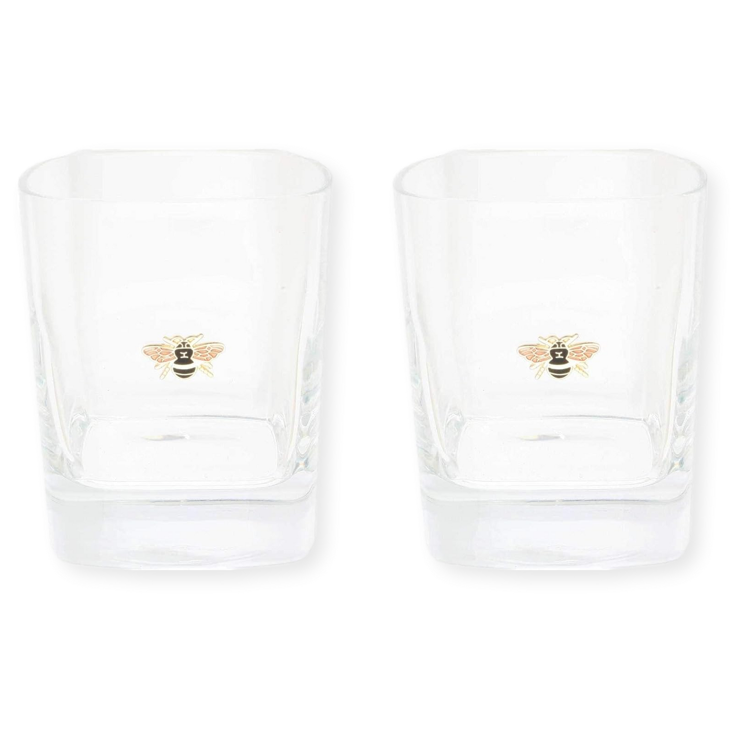 Butterflies & Bees Glass Tumblers