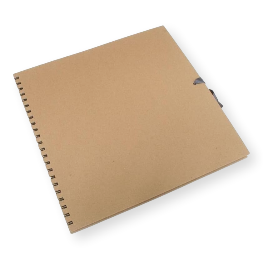 Bumble Bee Brown Large Scrapbook 12"x12" Personalised