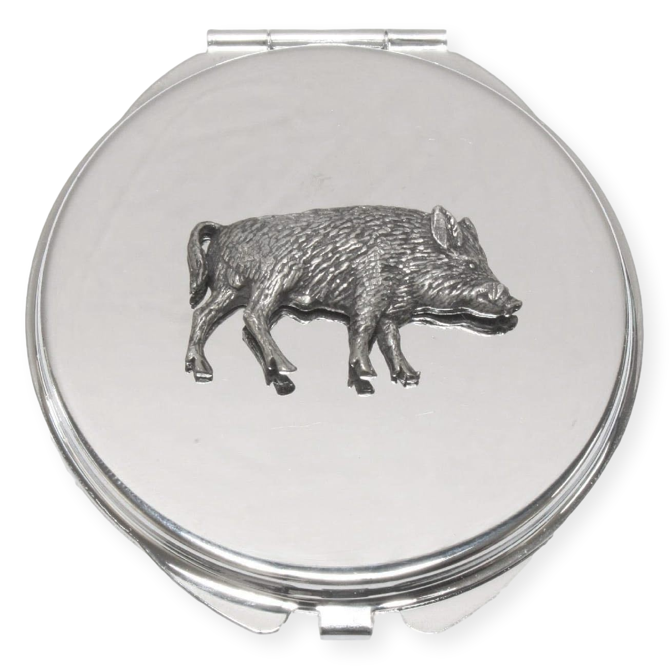 Woodland Animals Compact Mirror Nature Gift Free Engraving