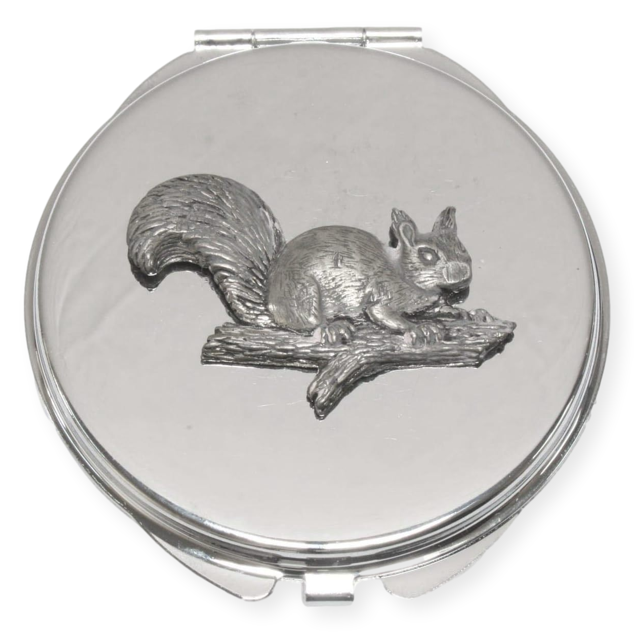 Woodland Animals Compact Mirror Nature Gift Free Engraving