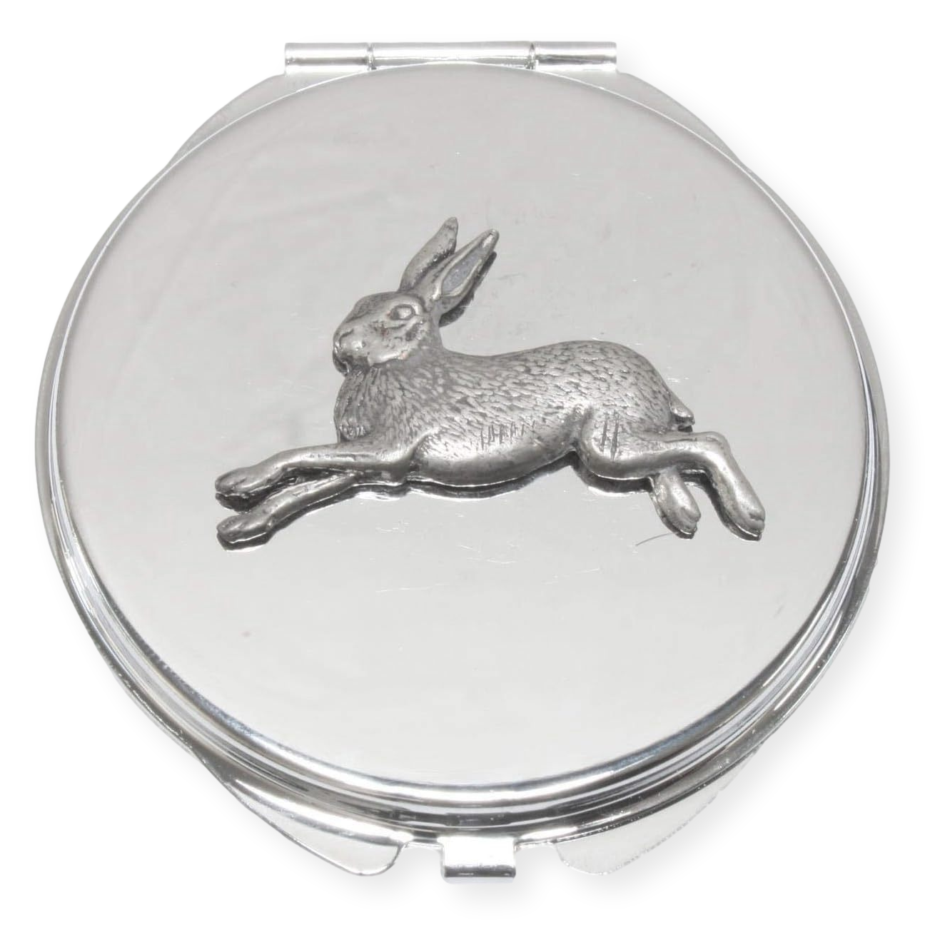 Woodland Animals Compact Mirror Nature Gift Free Engraving