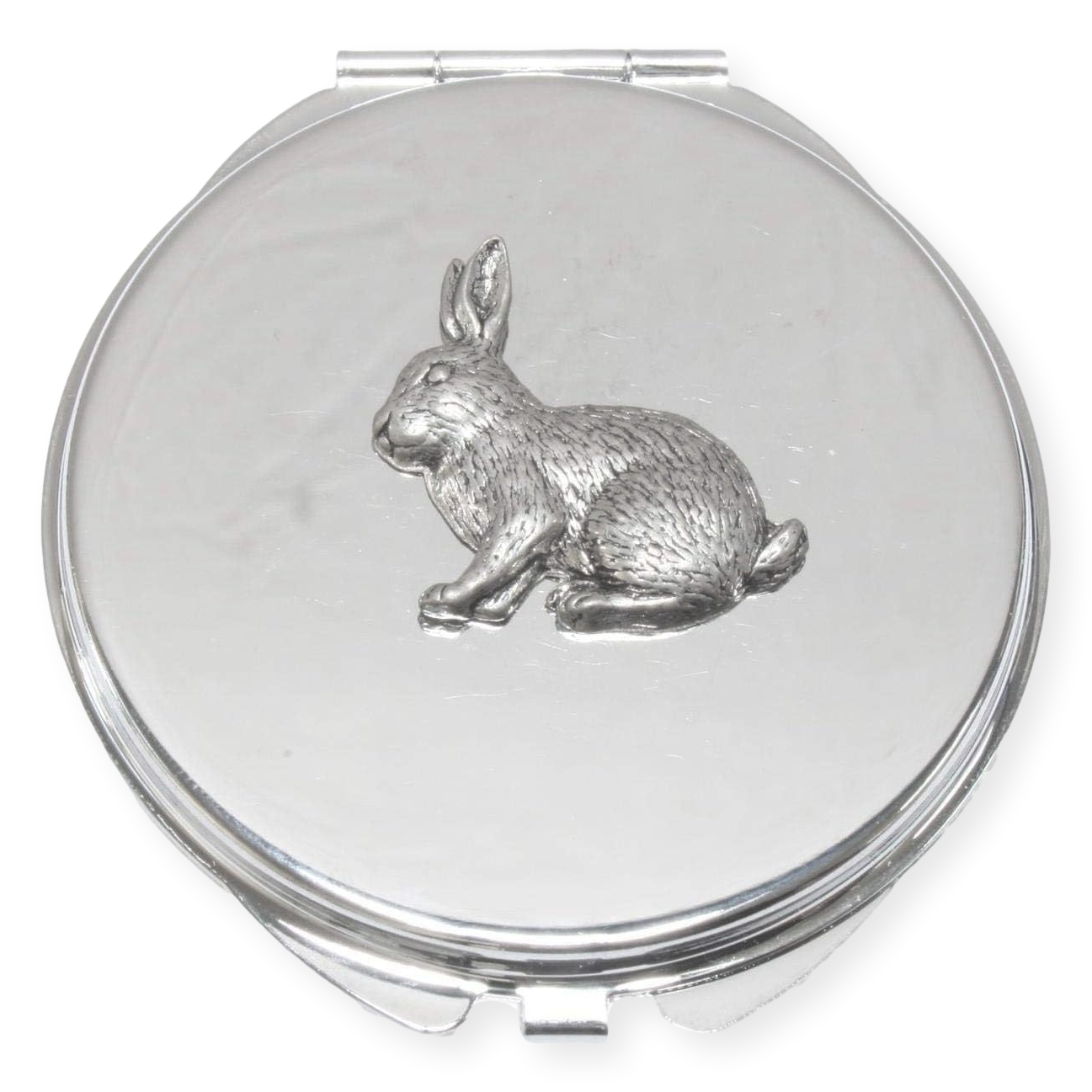 Woodland Animals Compact Mirror Nature Gift Free Engraving