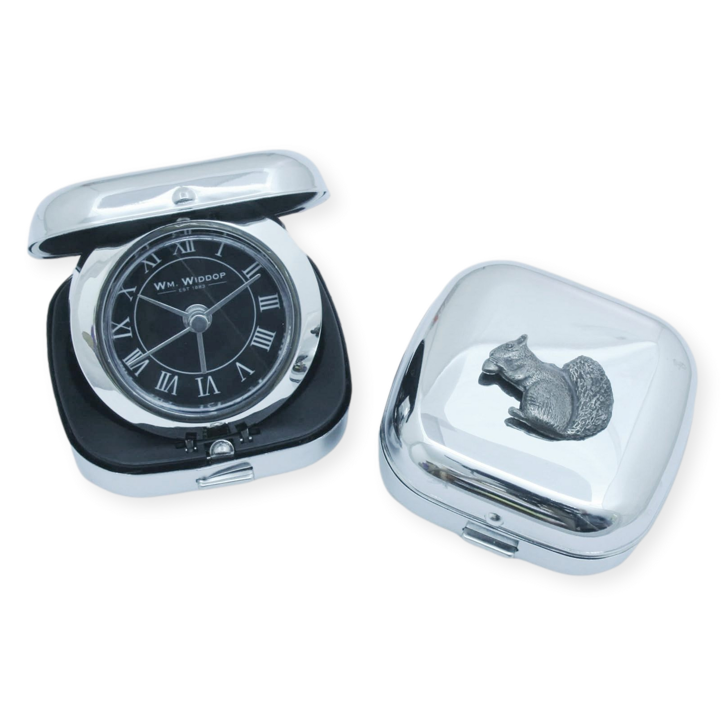 Woodland Animals Travel Quartz Movement Alarm Clock