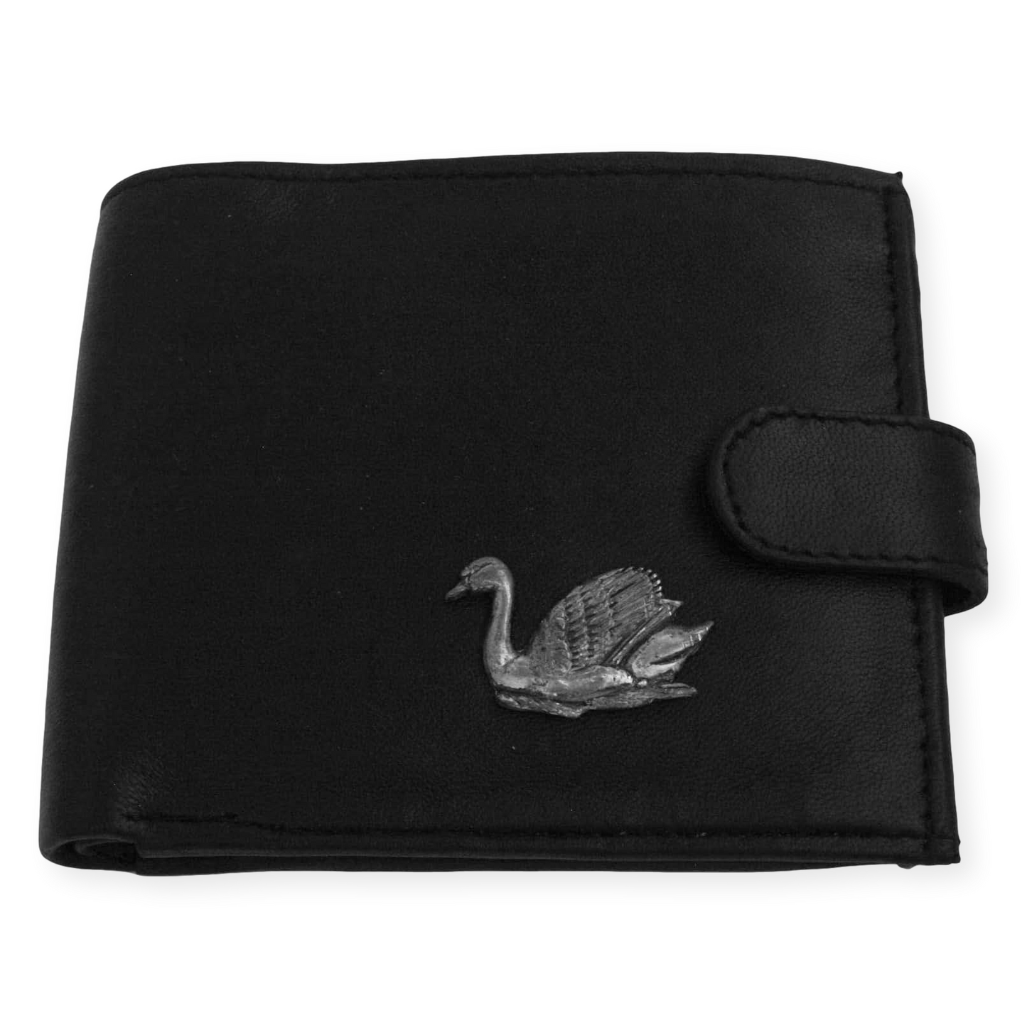 Riverbank Animals Leather Wallet Brown or Black Wildlife Gift