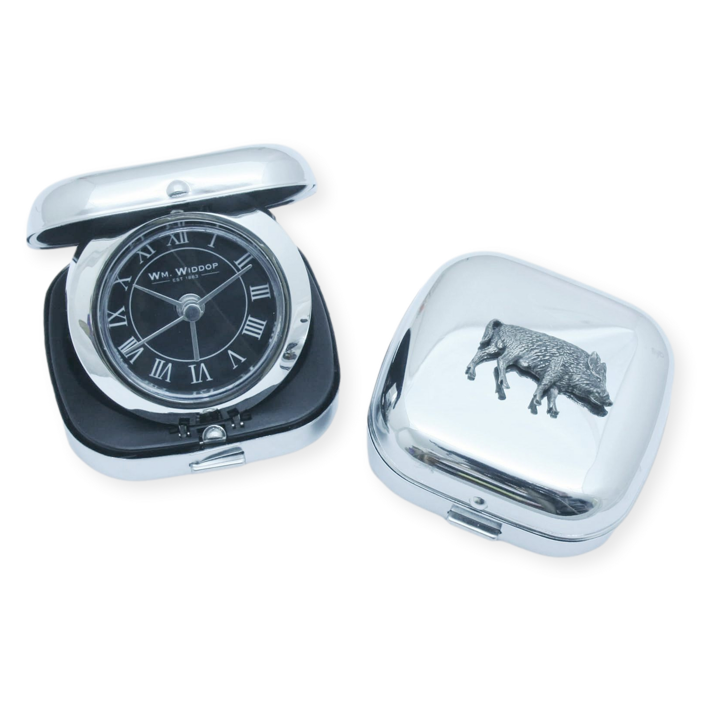 Woodland Animals Travel Quartz Movement Alarm Clock
