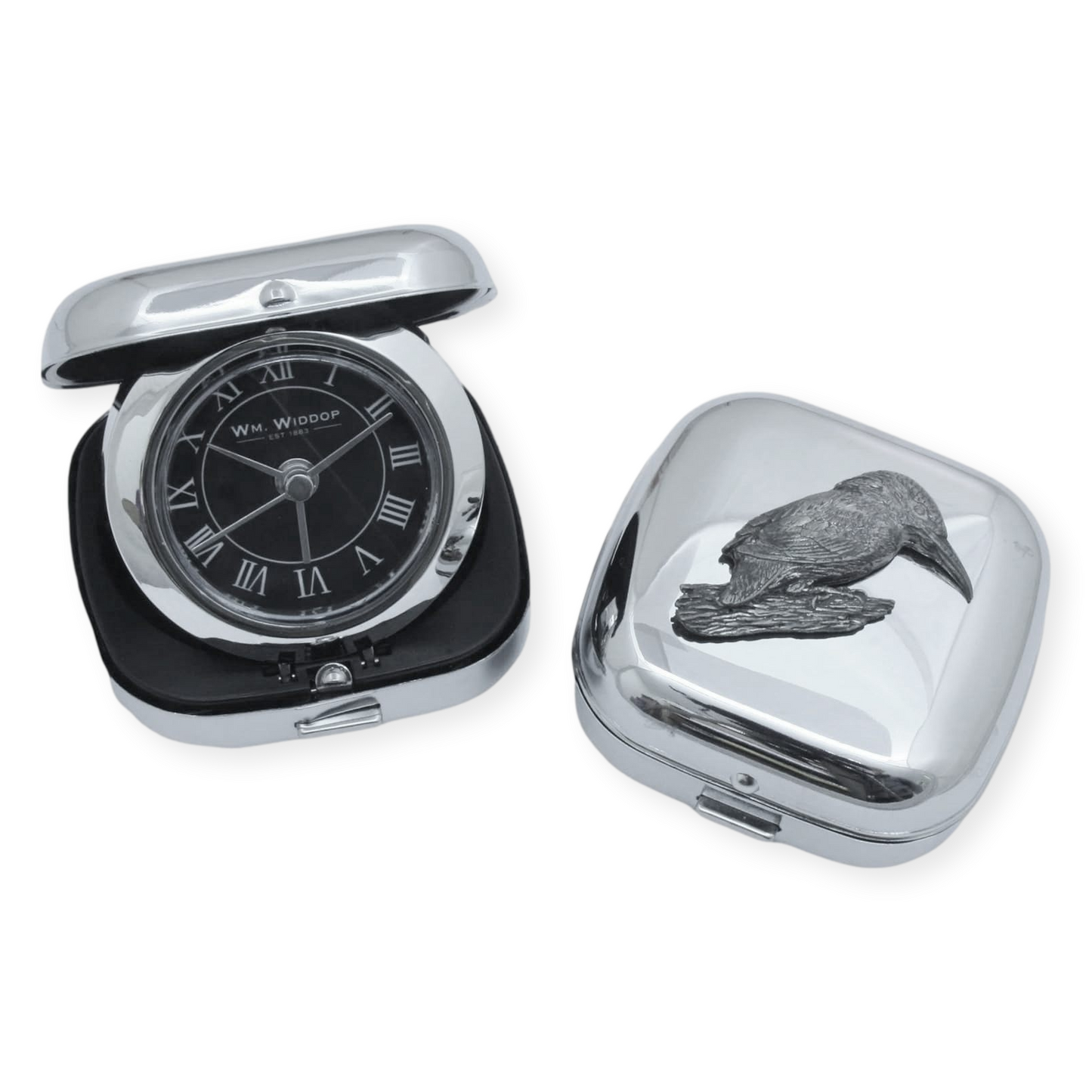 Riverbank Animals Travel Quartz Movement Alarm Clock