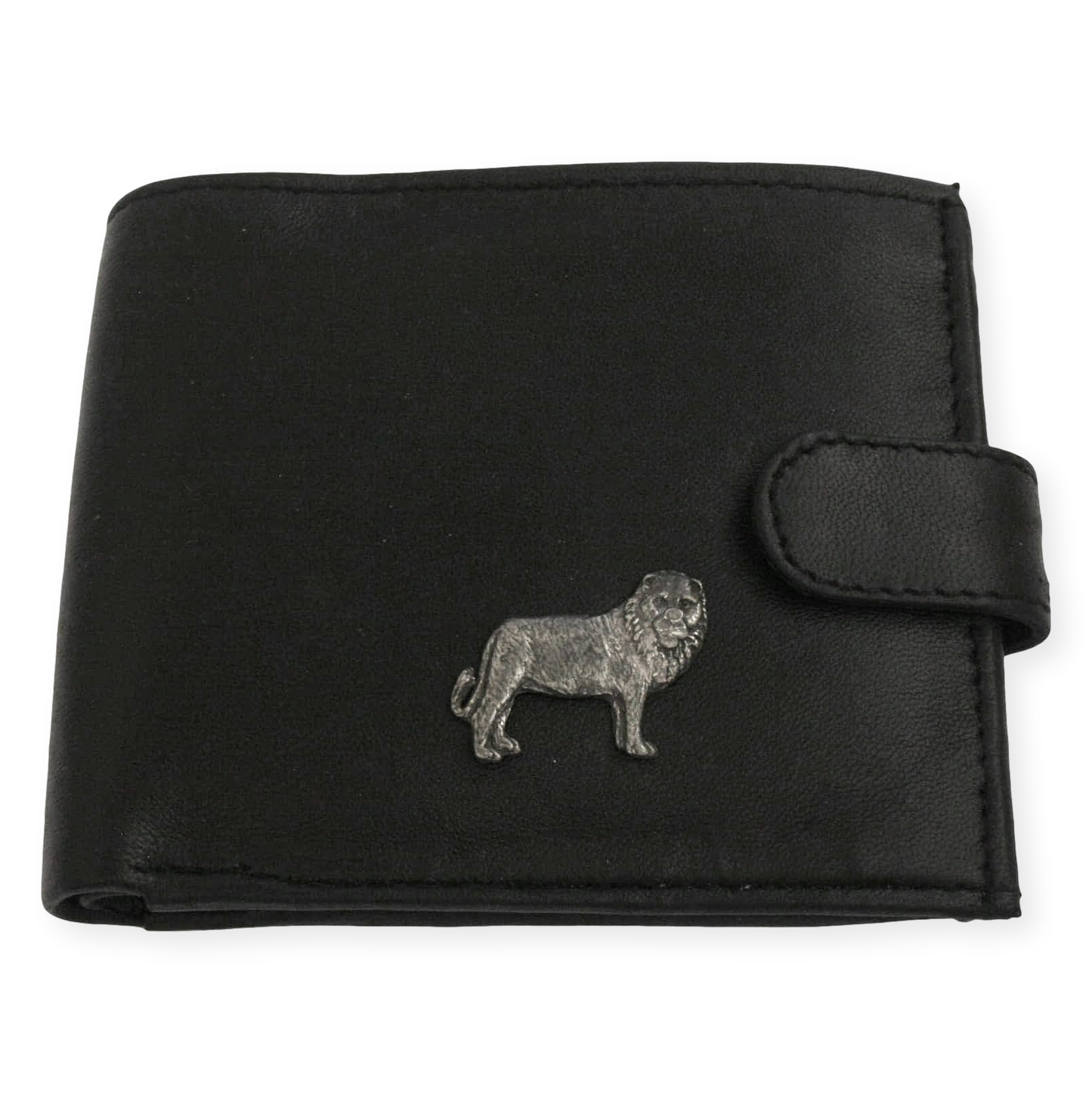 Safari Animals Leather Wallet Brown or Black Wildlife Gift
