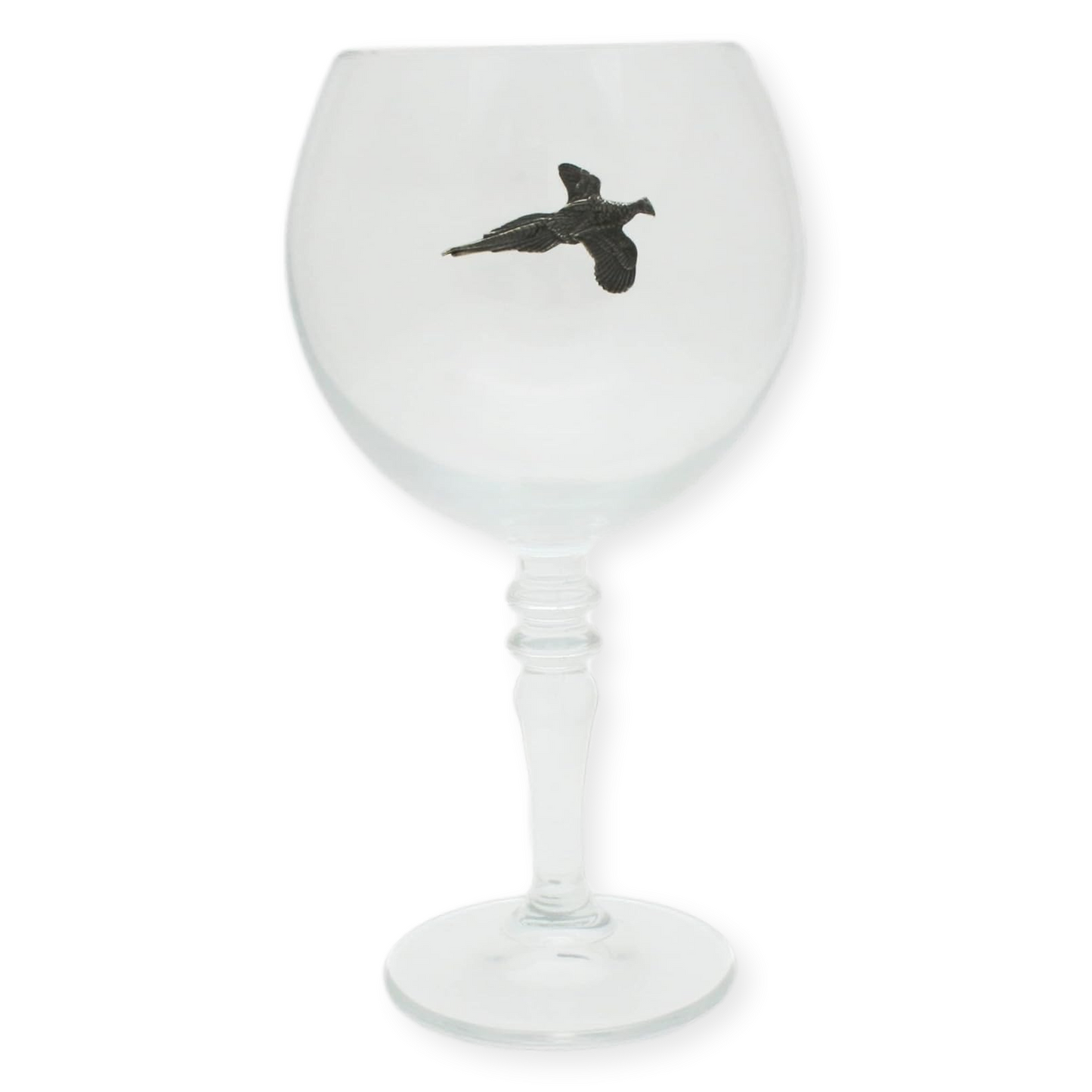 British Birds Balloon Gin Glass 23 Oz