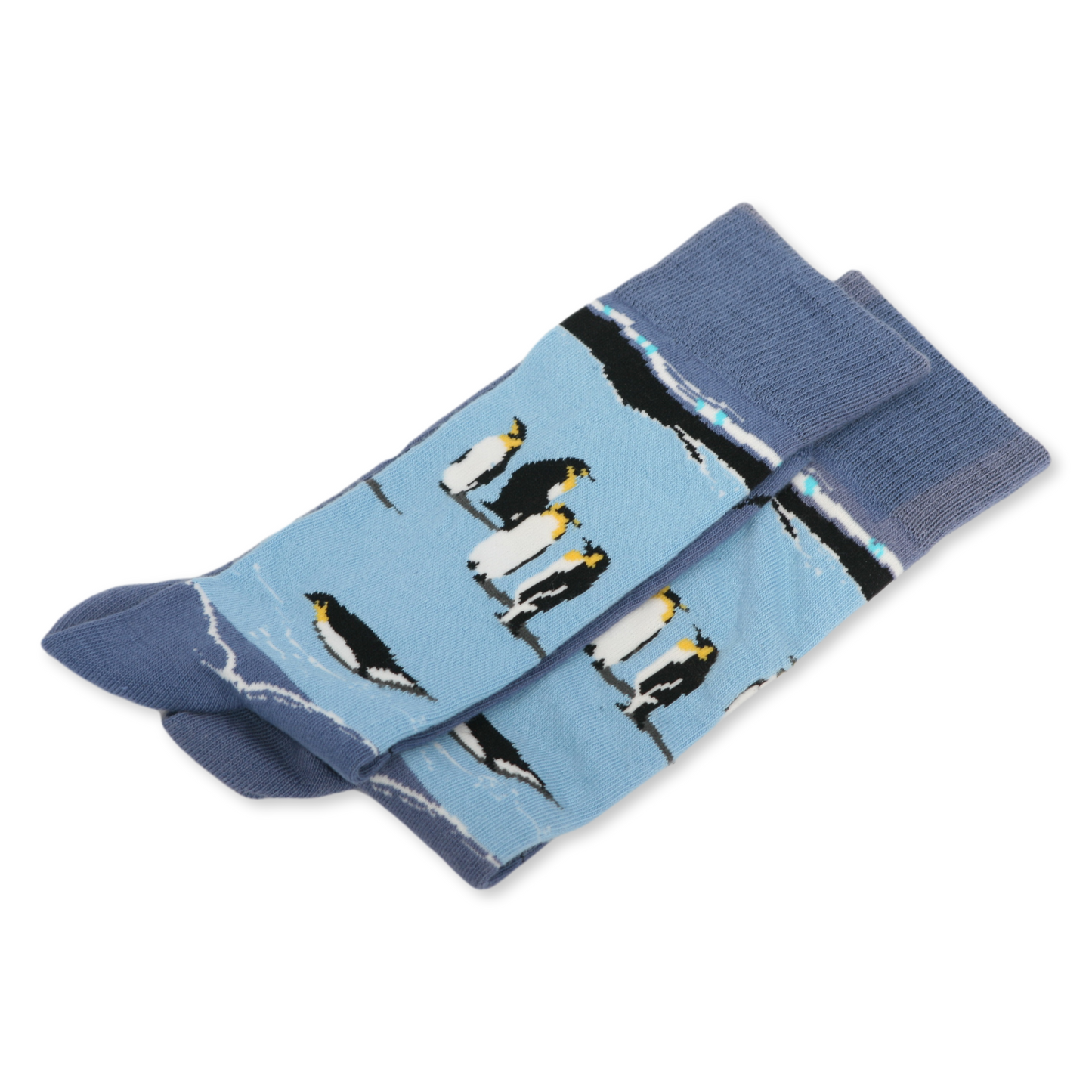 Penguin Socks On Light Blue UK 6–11