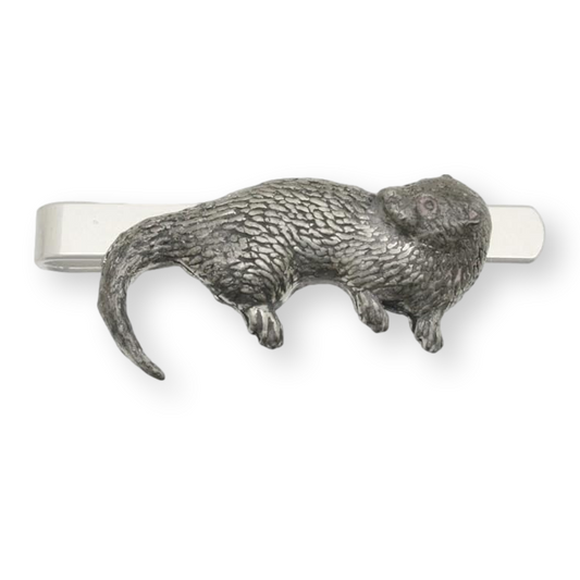 Riverbank Animal Pewter Tie Slide