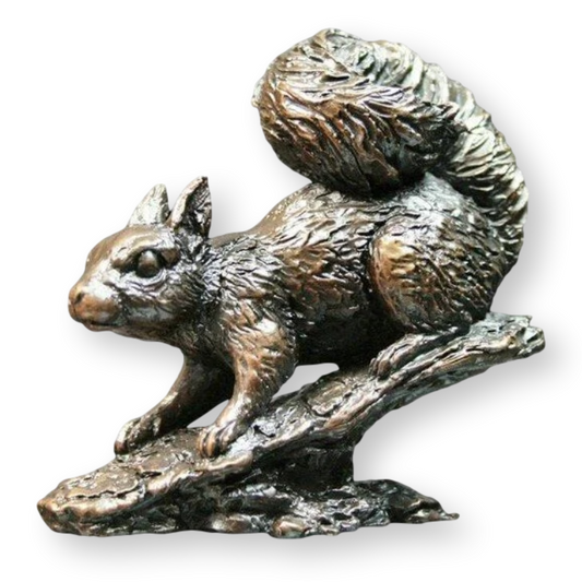 Red Squirrel Solid Bronze by Micheal Simpson (977)