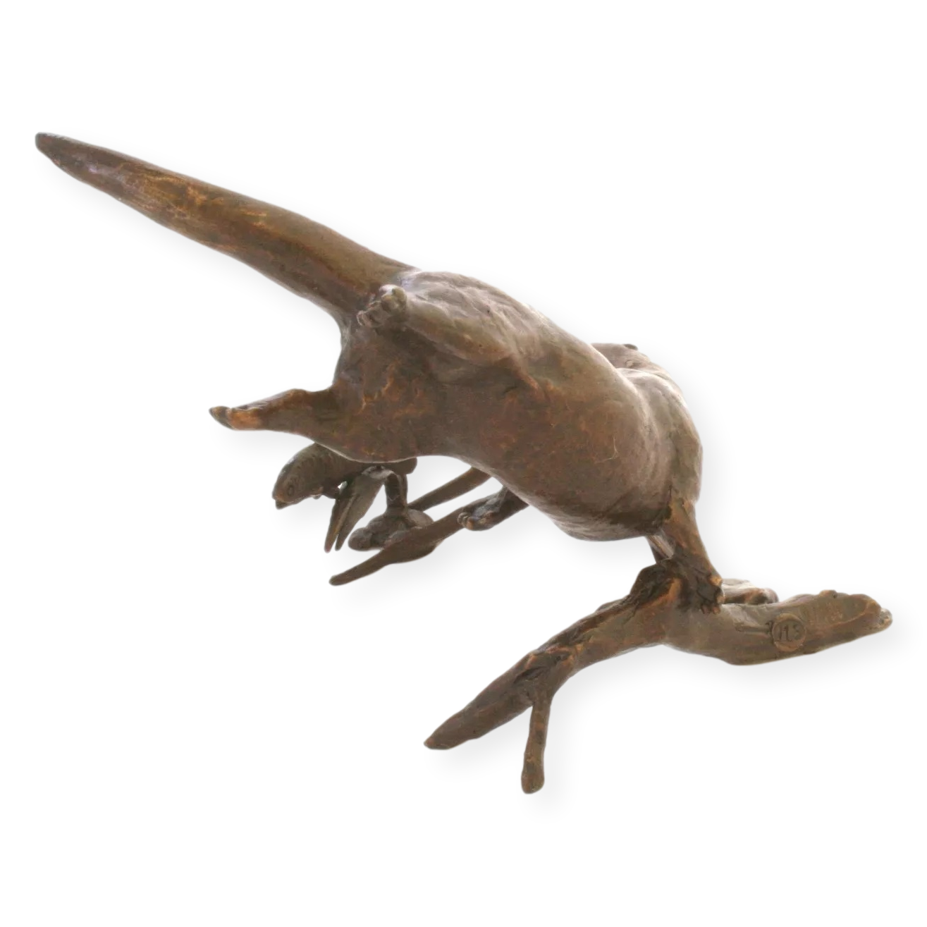 Otter Solid Bronze by Micheal Simpson (995)