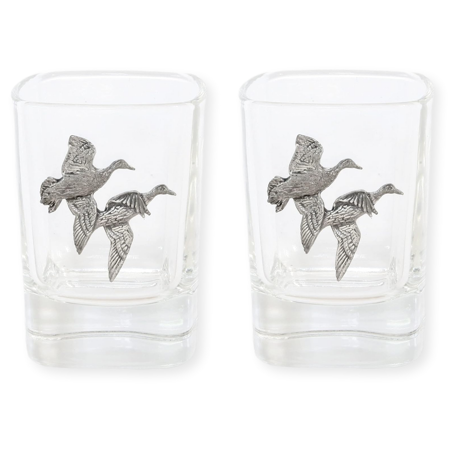 Birds Designed 50ml Pair of Shot Glasses