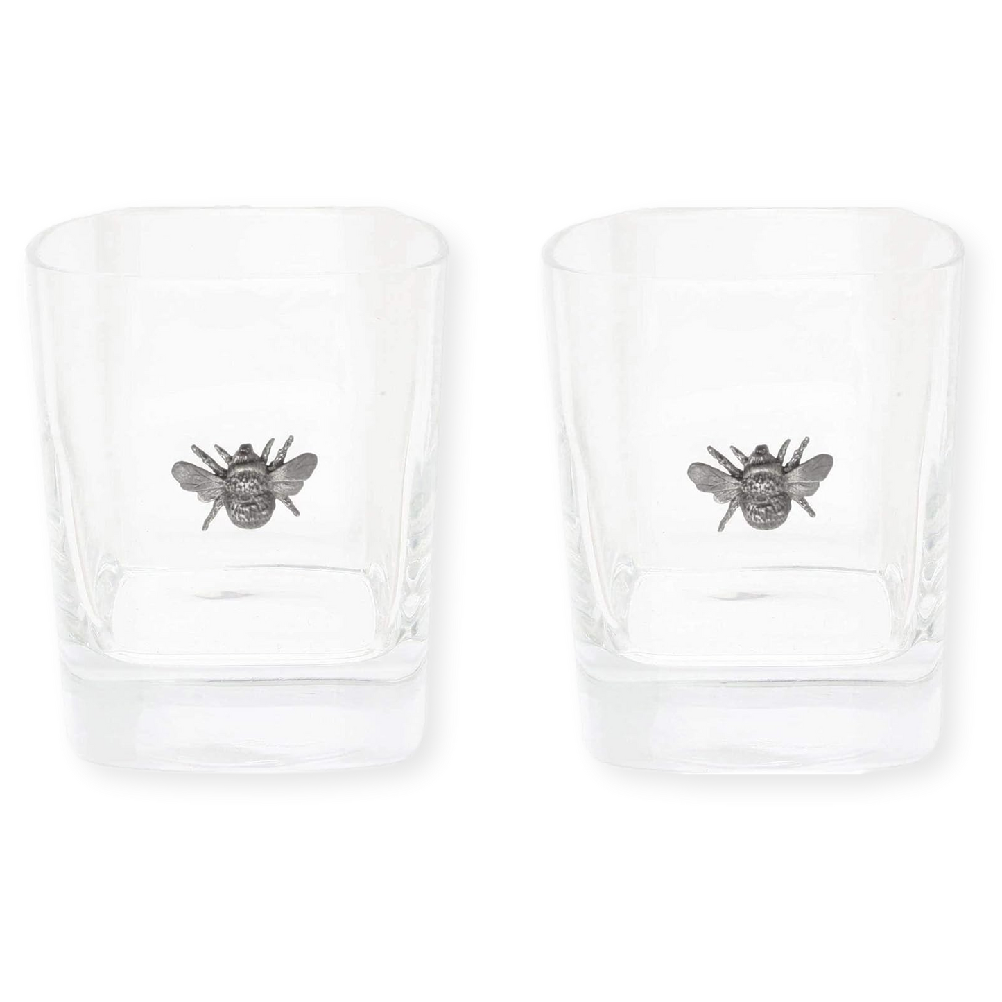 Butterflies & Bees Glass Tumblers