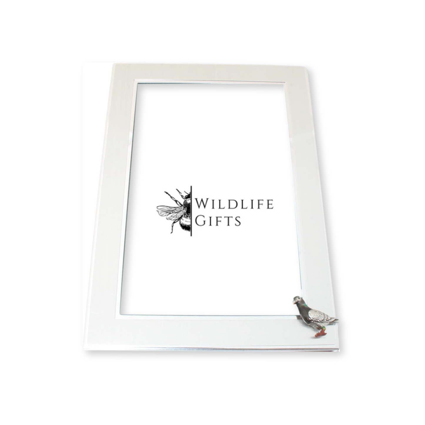 Birds Metal Photo Frame Landscape or Portrait Free Engraving Nature Gift