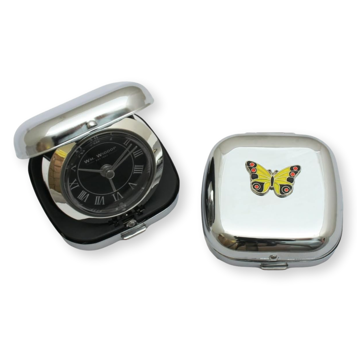 Butterfly Travel Quartz Movement Alarm Clock