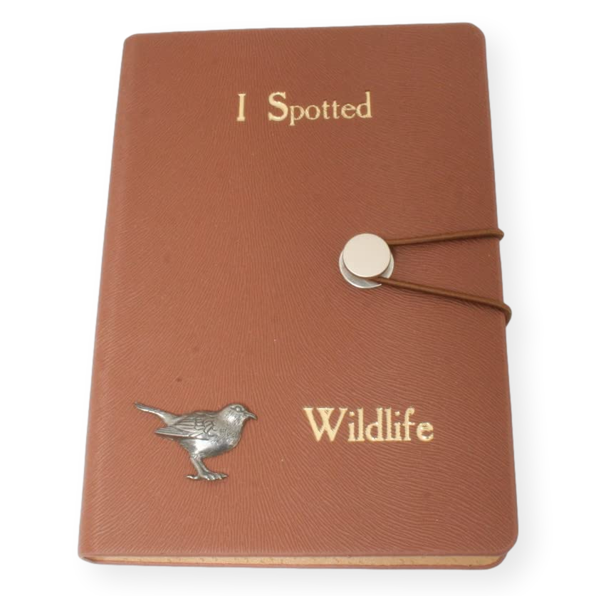 Birds I Spotted Wildlife A6 Pocket-Sized Notebook Nature Gift