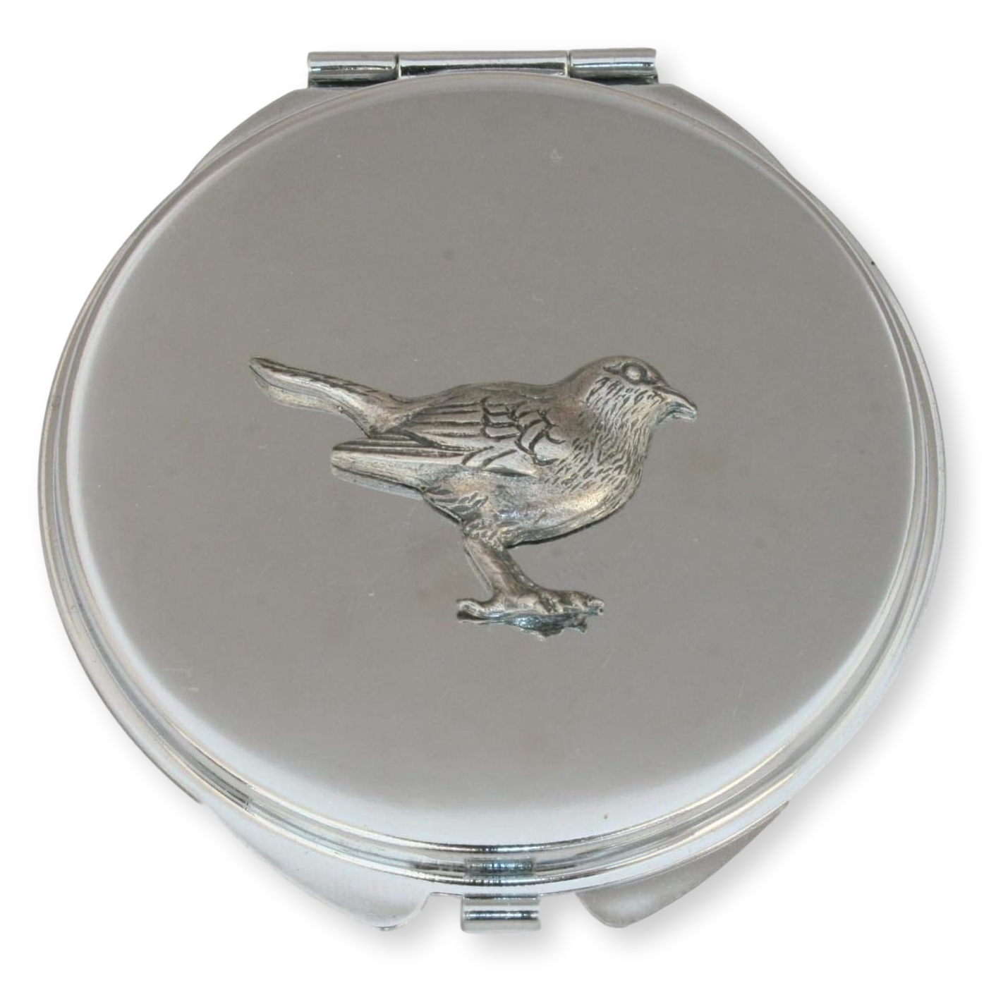 Birds Compact Mirror Nature Gift Free Engraving