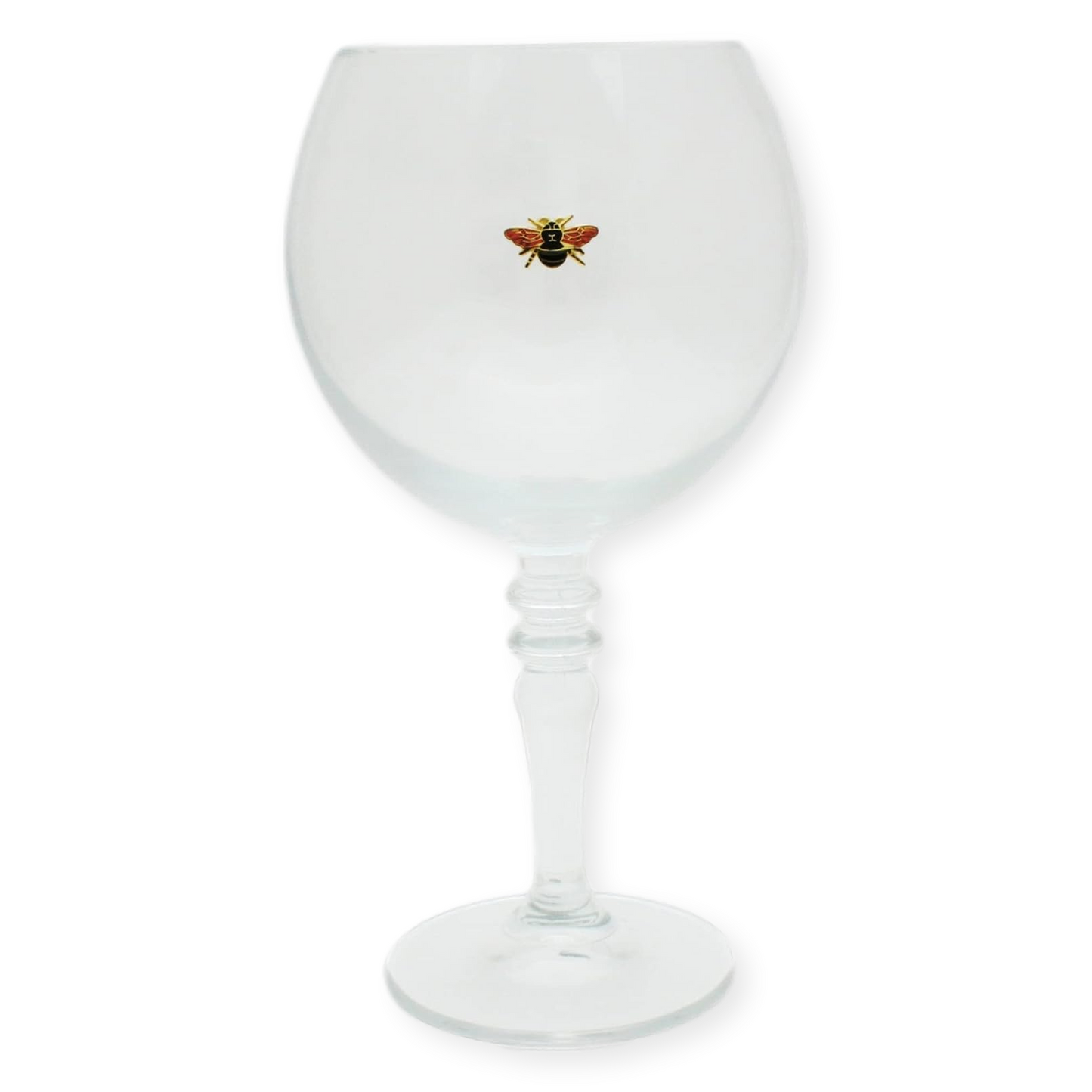 Bumble Bees and Butterflies Balloon Gin Glass 23 Oz