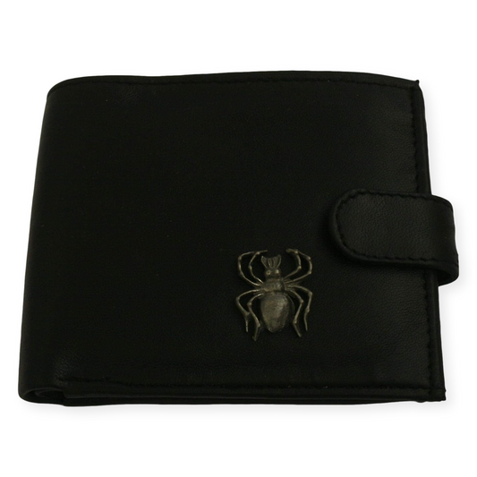 Insects Leather Wallet Brown or Black Wildlife Gift