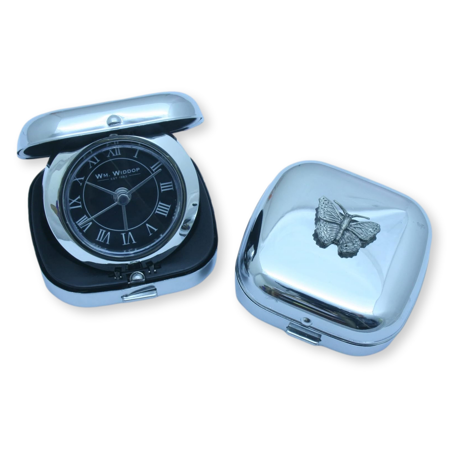 Butterfly Travel Quartz Movement Alarm Clock