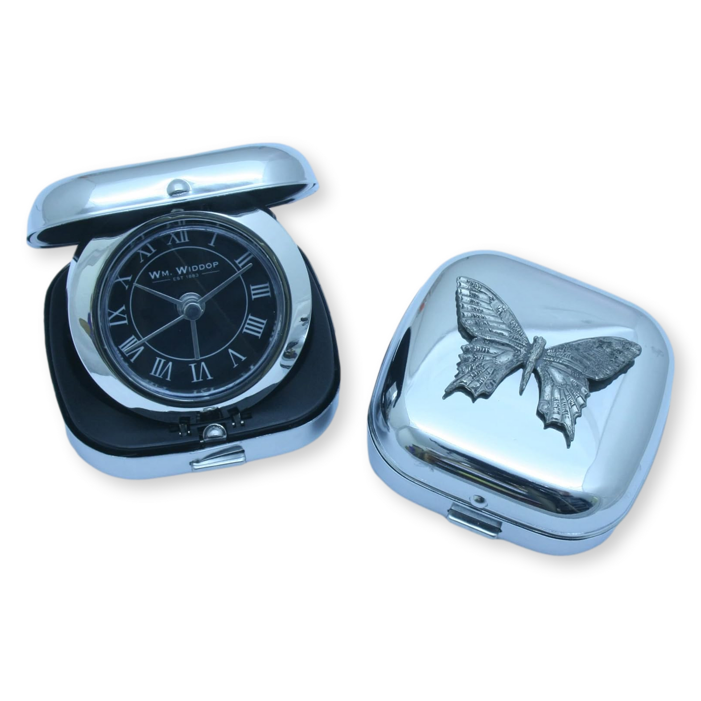 Butterfly Travel Quartz Movement Alarm Clock