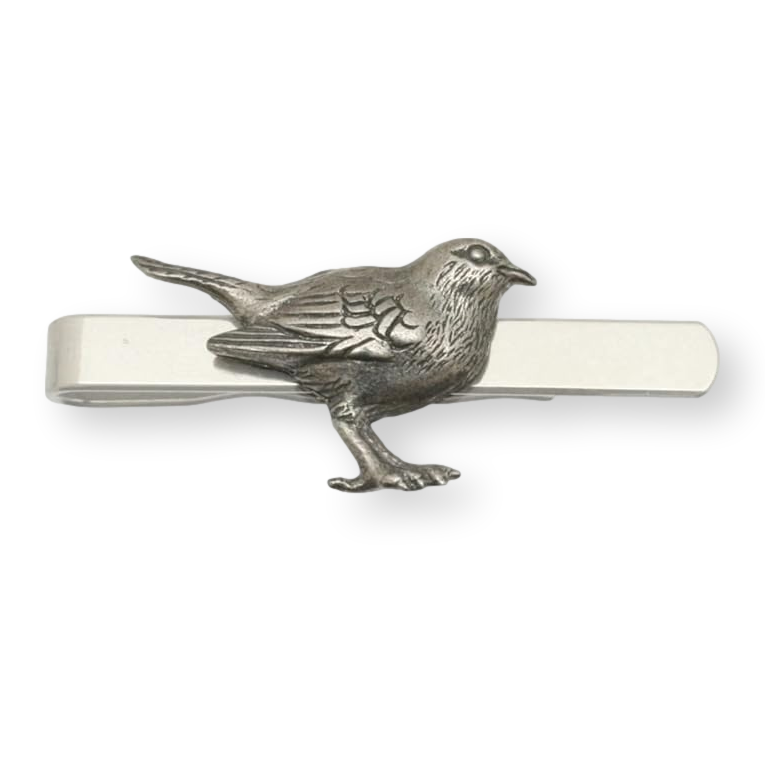 Robin Bird Tie Slide Gift Pouched