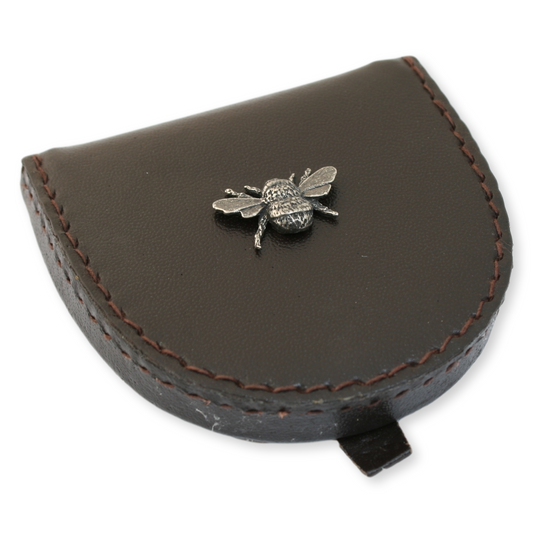 Bee Brown Ladies Leather Coin Purse