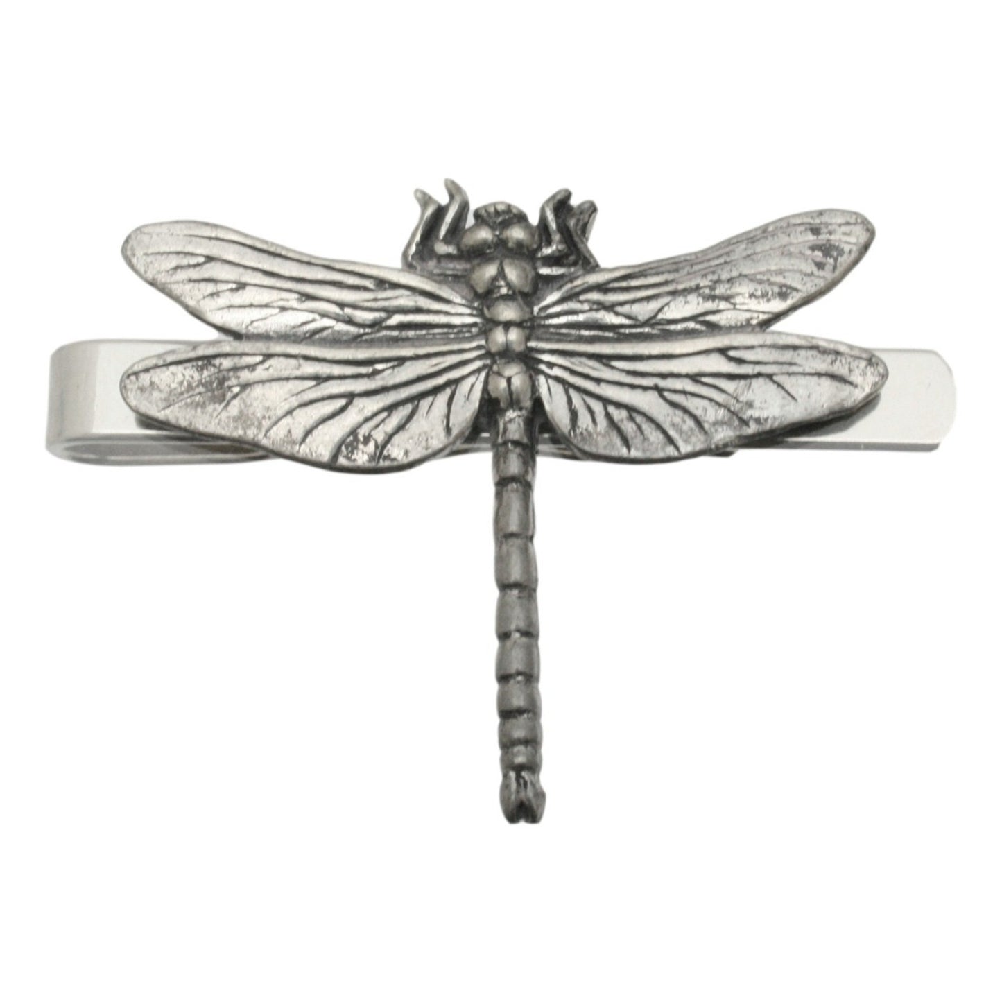 Insects Stainless Steel Tie Slide with Pewter Motif Gift Pouched