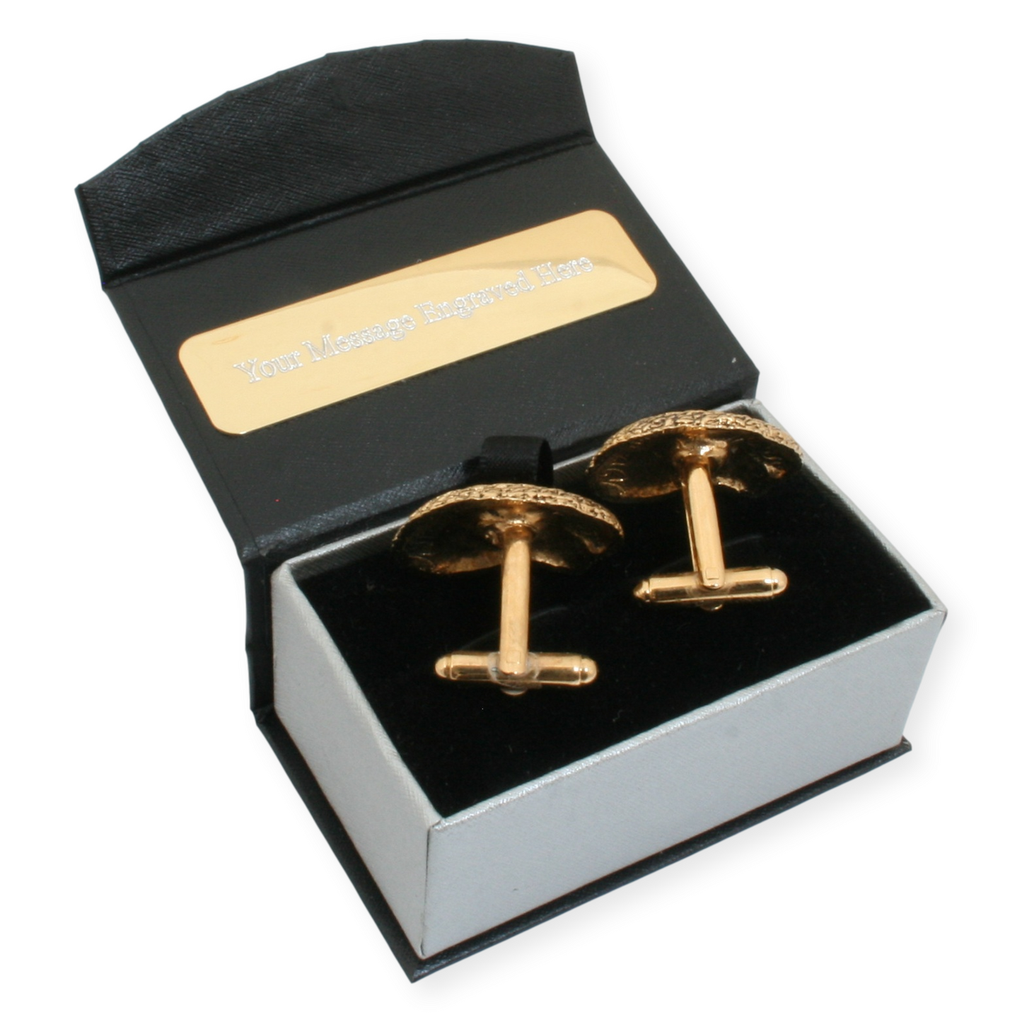 Hedgehog Gold Plated Pair Of Cufflinks & Engraving Option