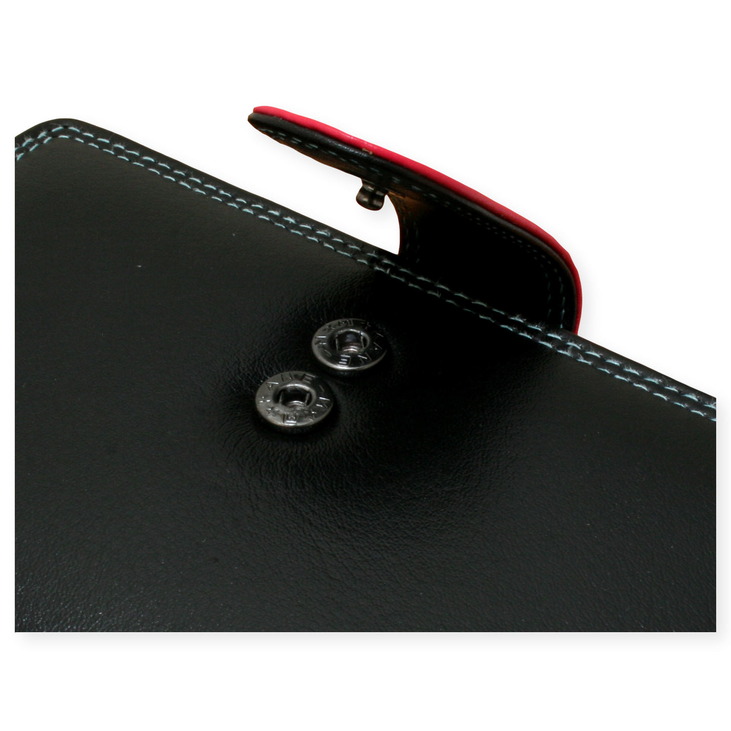 Birds Ladies Leather Purse with Coin Pouch RFID Safe Black & Pink Gift